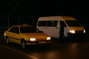برای سفر شبانه تاکسی بگیریم یا ون؟