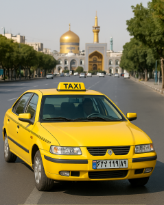 تاکسی بین‌شهری از تهران به مشهد