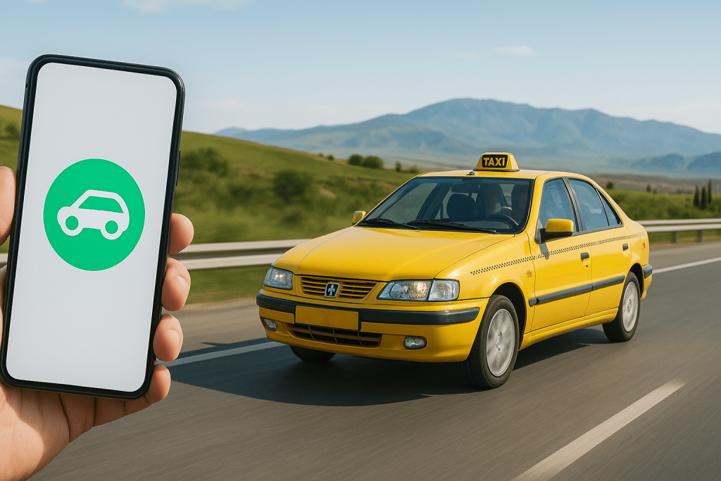 تاکسی دربستی آنلاین