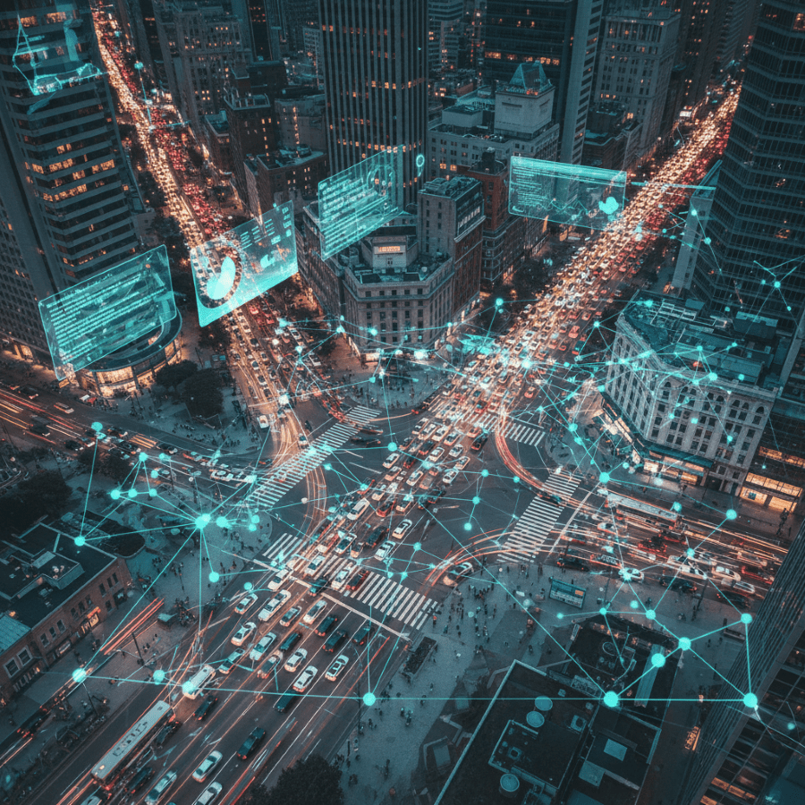 🤖 تحول هوشمند سفرها: نقش هوش مصنوعی در سفرهای شهری، از مسیریابی لحظه‌ای تا مدیریت ترافیک خودکار