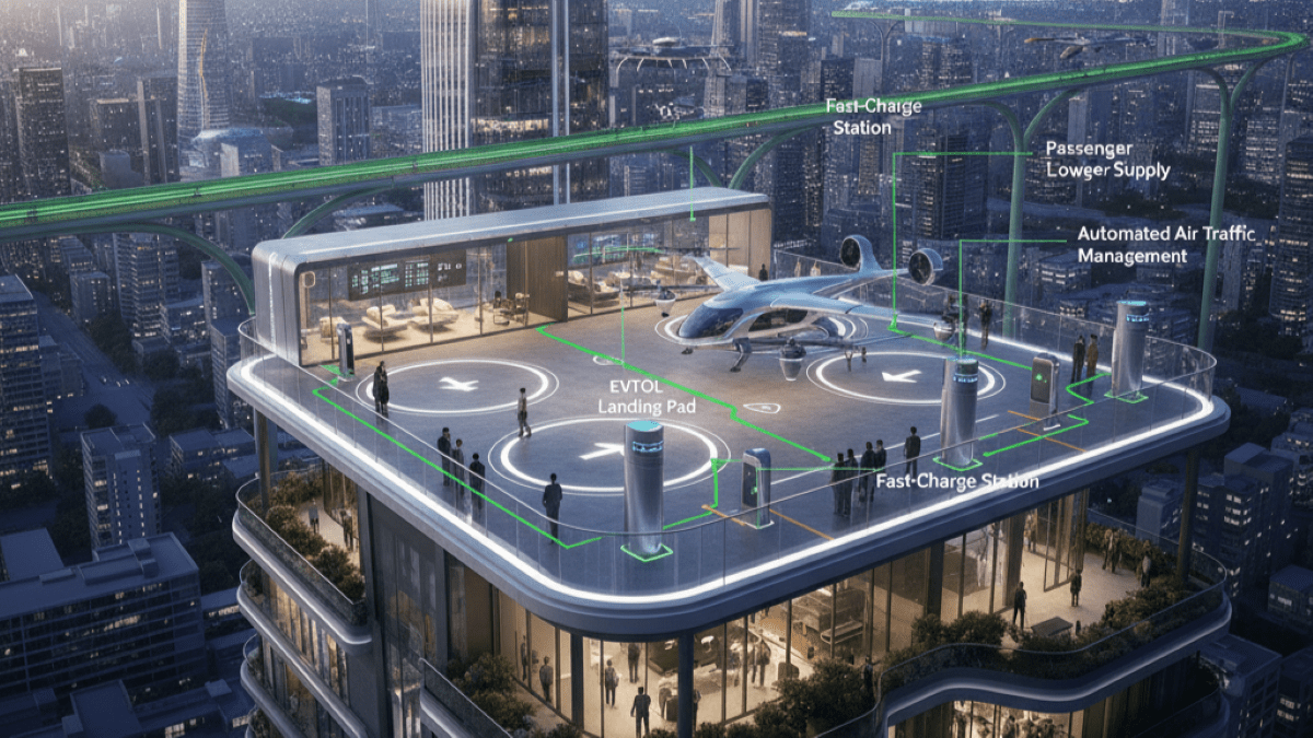 🚀 ون‌های پرنده؛ آینده حمل‌ونقل شهری که دیگر یک رؤیا نیست!