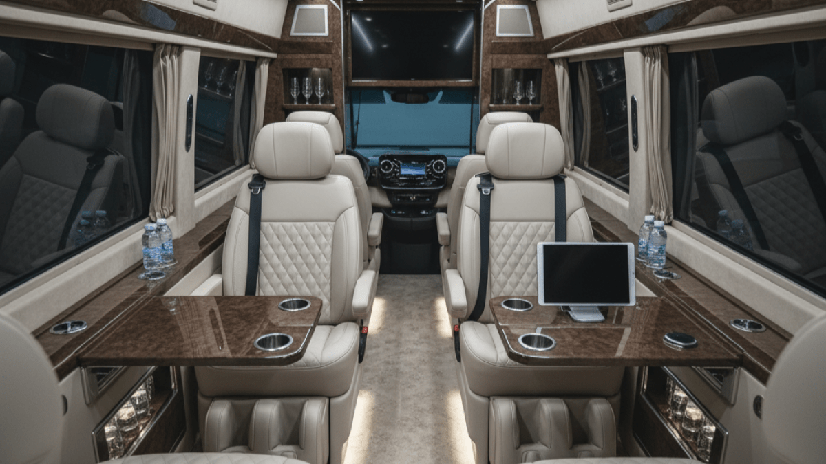 تجربهای لوکس و بینقص: راهنمای کامل استفاده از ونهای لوکس مخصوص فرودگاه امام خمینی (ره)