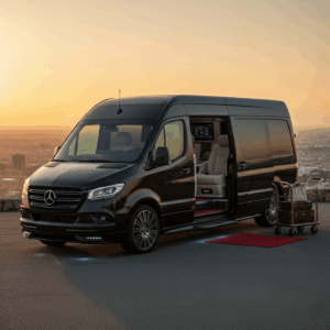 تجربه سفر لاکچری با ون VIP: راهنمای نهایی تبدیل مسیر به مقصد اختصاصی شما 👑