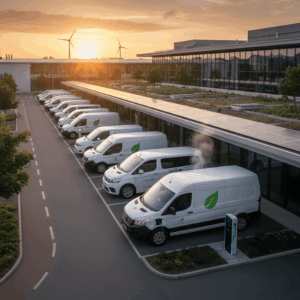 راهنمای جامع ون‌های دوستدار محیط زیست: انقلاب ون‌های برقی (EV) و هیبریدی برای ناوگان‌های تجاری سبز 🚚⚡️