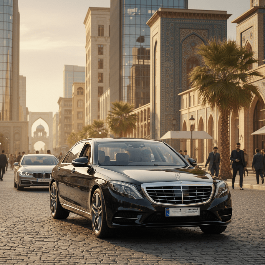 تجربهٔ سفر لاکچری: راهنمای کامل اجاره خودروهای VIP در پایتخت 👑