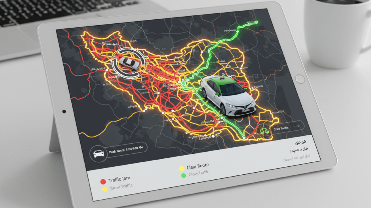 🚀 بهترین زمان حرکت با تاکسی بینشهری تهران به اصفهان: چطور سفر ۴۳۰ کیلومتری رو بهینه کنیم؟