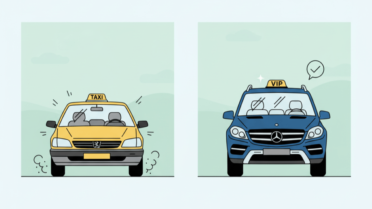 سفر بیدغدغه: چکلیست انتخاب تاکسی بینشهری امن و راحت برای خانوادهها