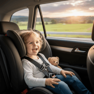 🚕 راهنمای جامع و کاربردی سفر ایمن و آسان با کودک در تاکسیهای بینشهری: از صندلی ایمنی تا توقفهای ضروری