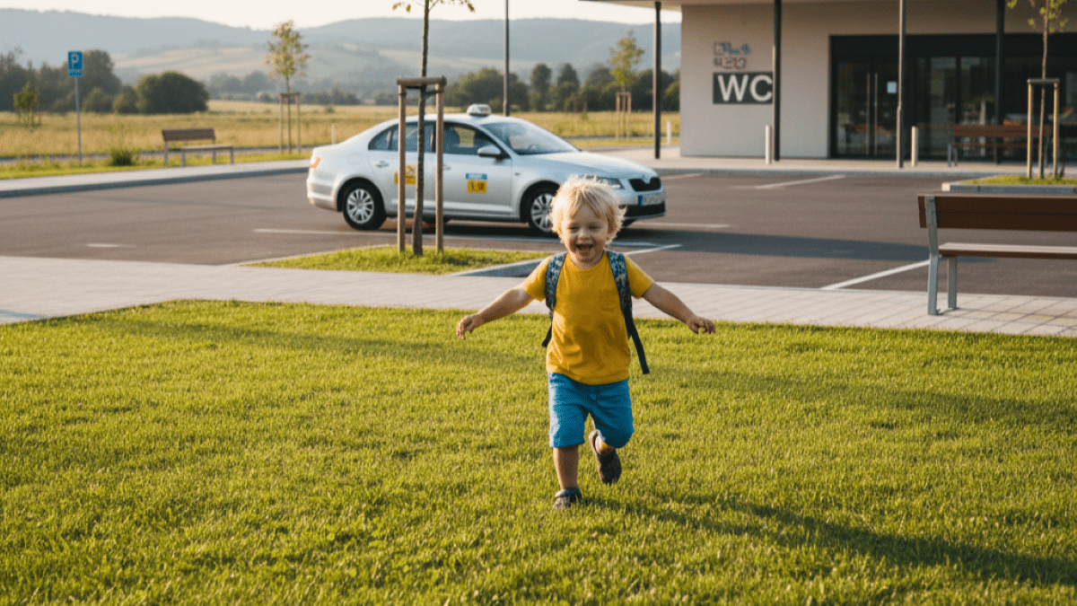🚕 راهنمای جامع و کاربردی سفر ایمن و آسان با کودک در تاکسیهای بینشهری: از صندلی ایمنی تا توقفهای ضروری